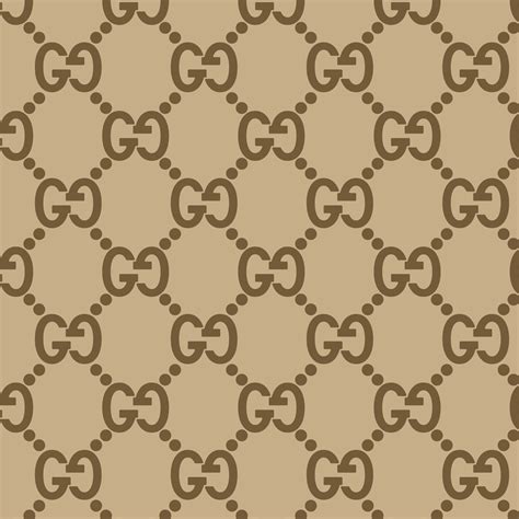 gucci logo pattern vector